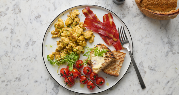 Scrambled & Bacon Breakfast