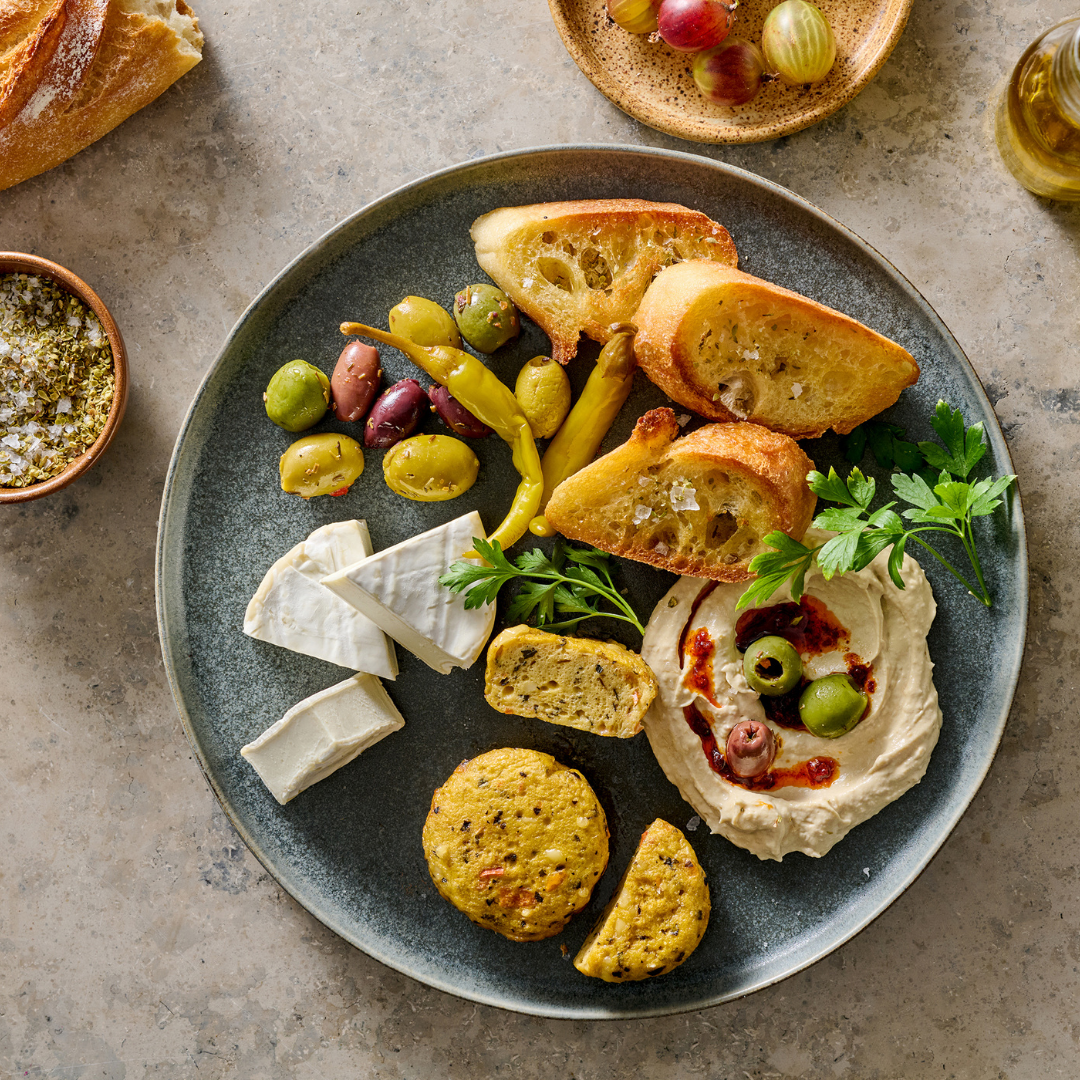 Vegane-Neggst-Bites-in-Nahaufnahme-cremige-pflanzliche-Ei-Alternative